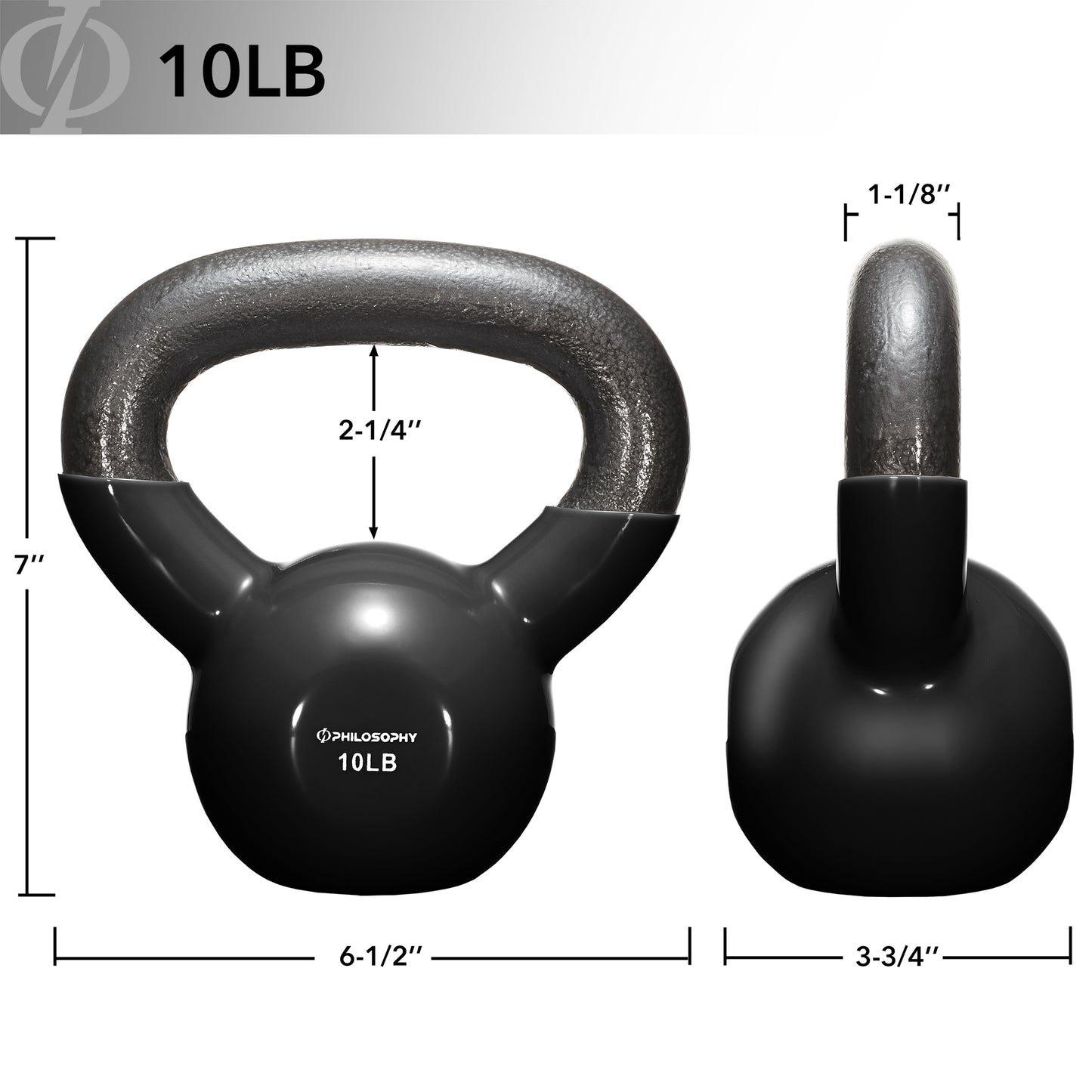 Versatile Vinyl Coated Cast Iron Kettlebells - 5 to 50 Pounds for Ultimate Strength Training