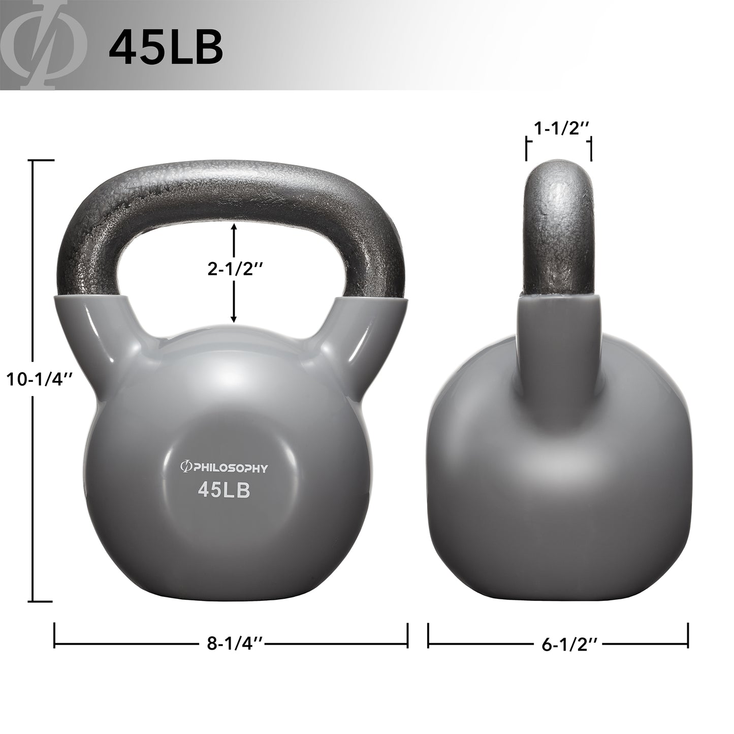 Versatile Vinyl Coated Cast Iron Kettlebells - 5 to 50 Pounds for Ultimate Strength Training