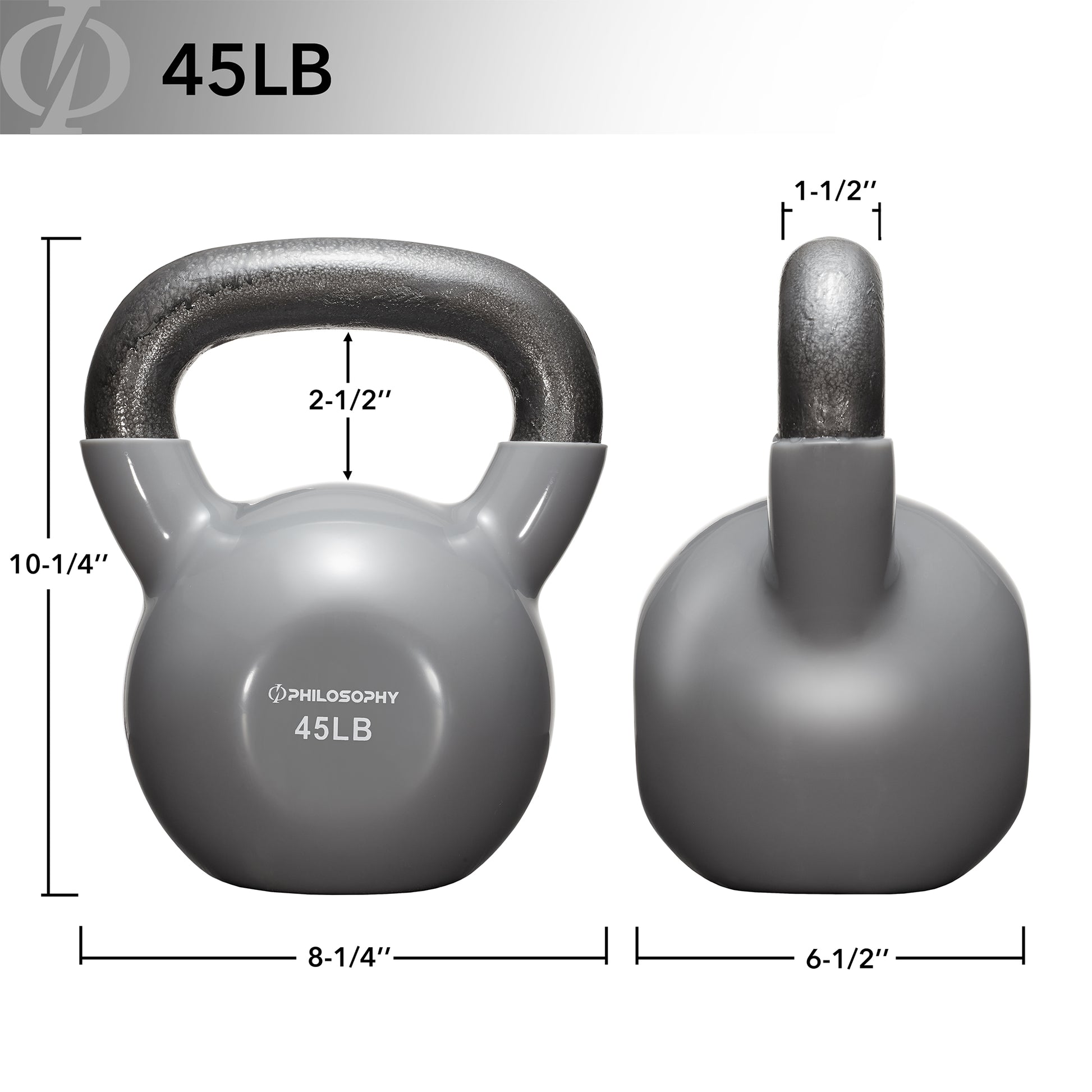 Versatile Vinyl Coated Cast Iron Kettlebells - 5 to 50 Pounds for Ultimate Strength Training