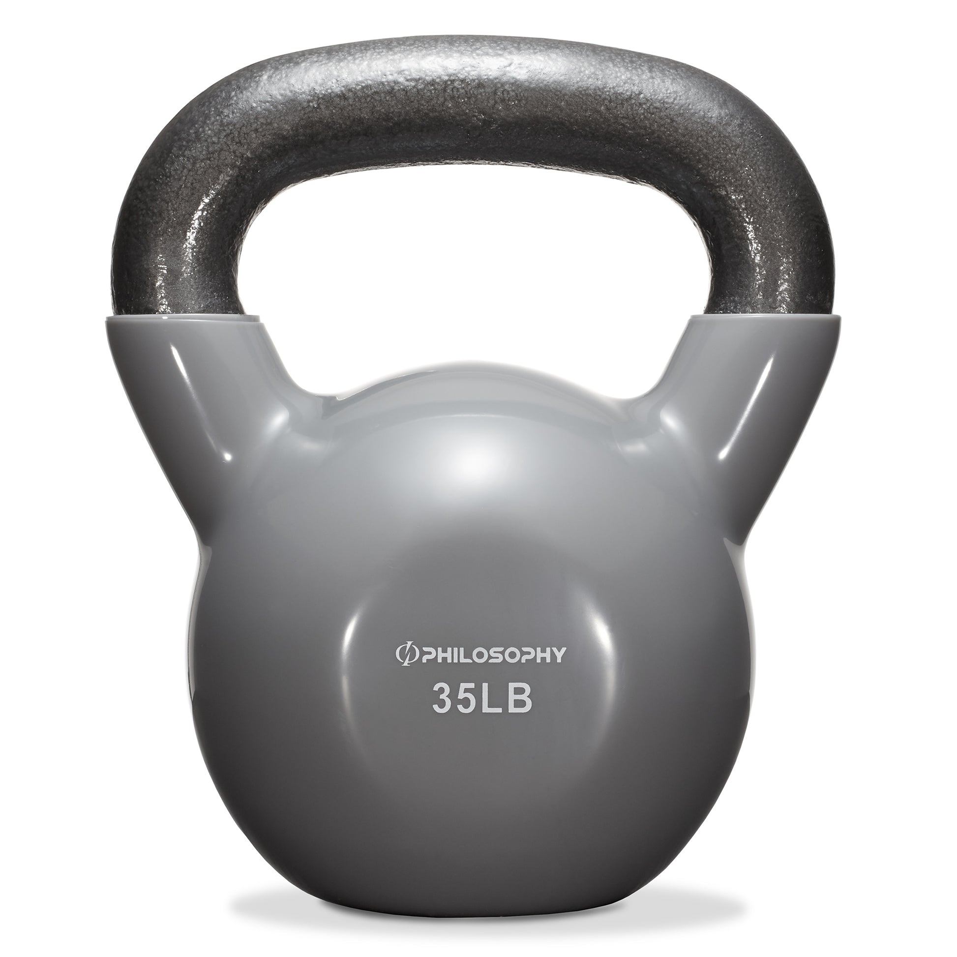 Versatile Vinyl Coated Cast Iron Kettlebells - 5 to 50 Pounds for Ultimate Strength Training