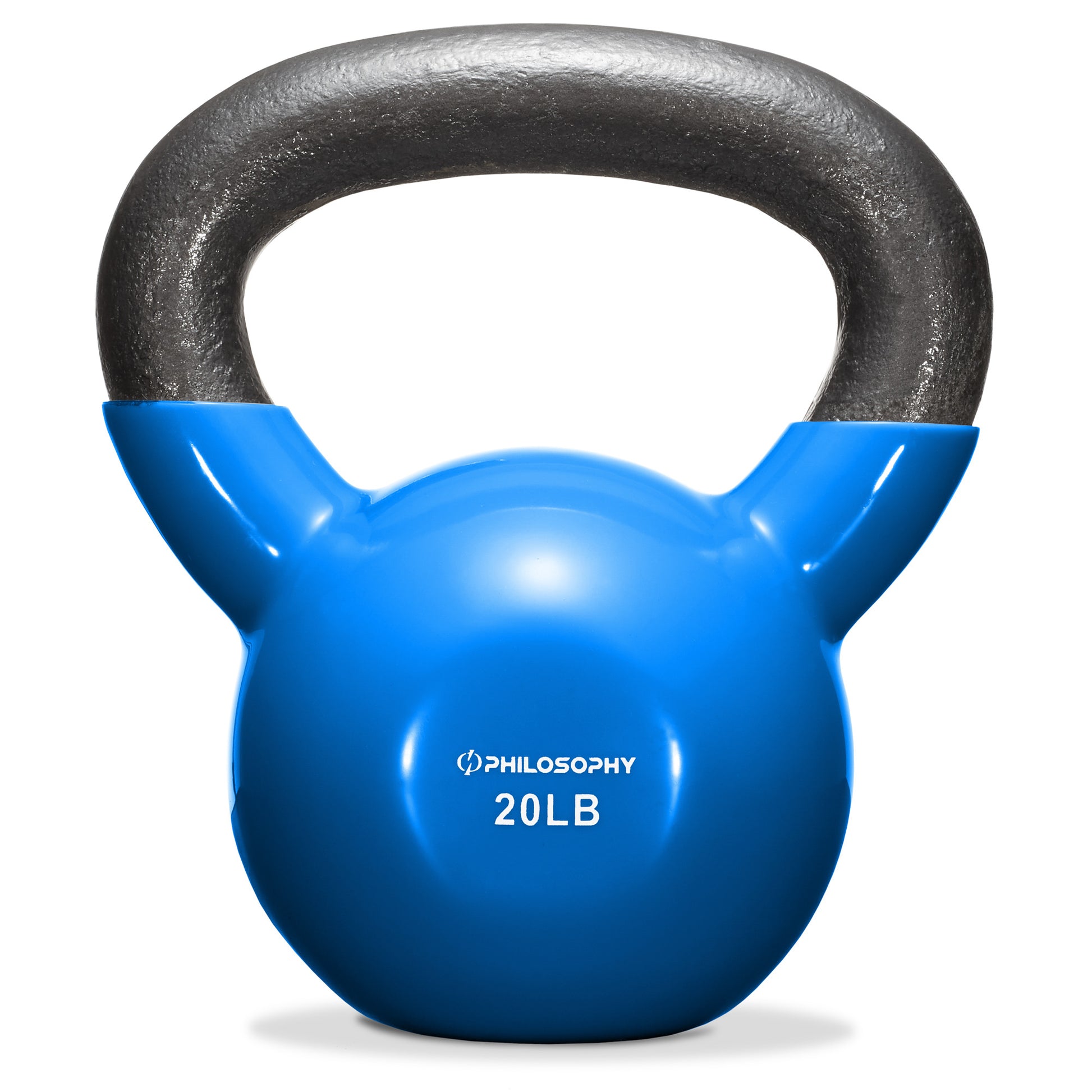 Versatile Vinyl Coated Cast Iron Kettlebells - 5 to 50 Pounds for Ultimate Strength Training
