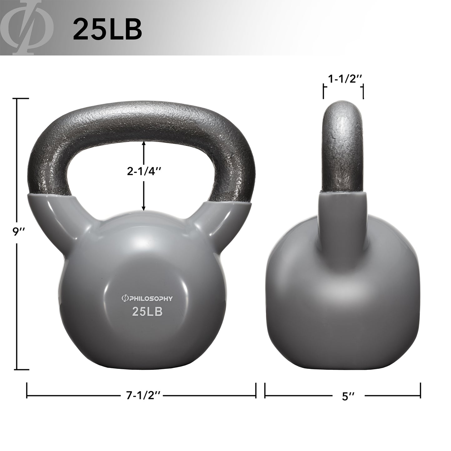 Versatile Vinyl Coated Cast Iron Kettlebells - 5 to 50 Pounds for Ultimate Strength Training