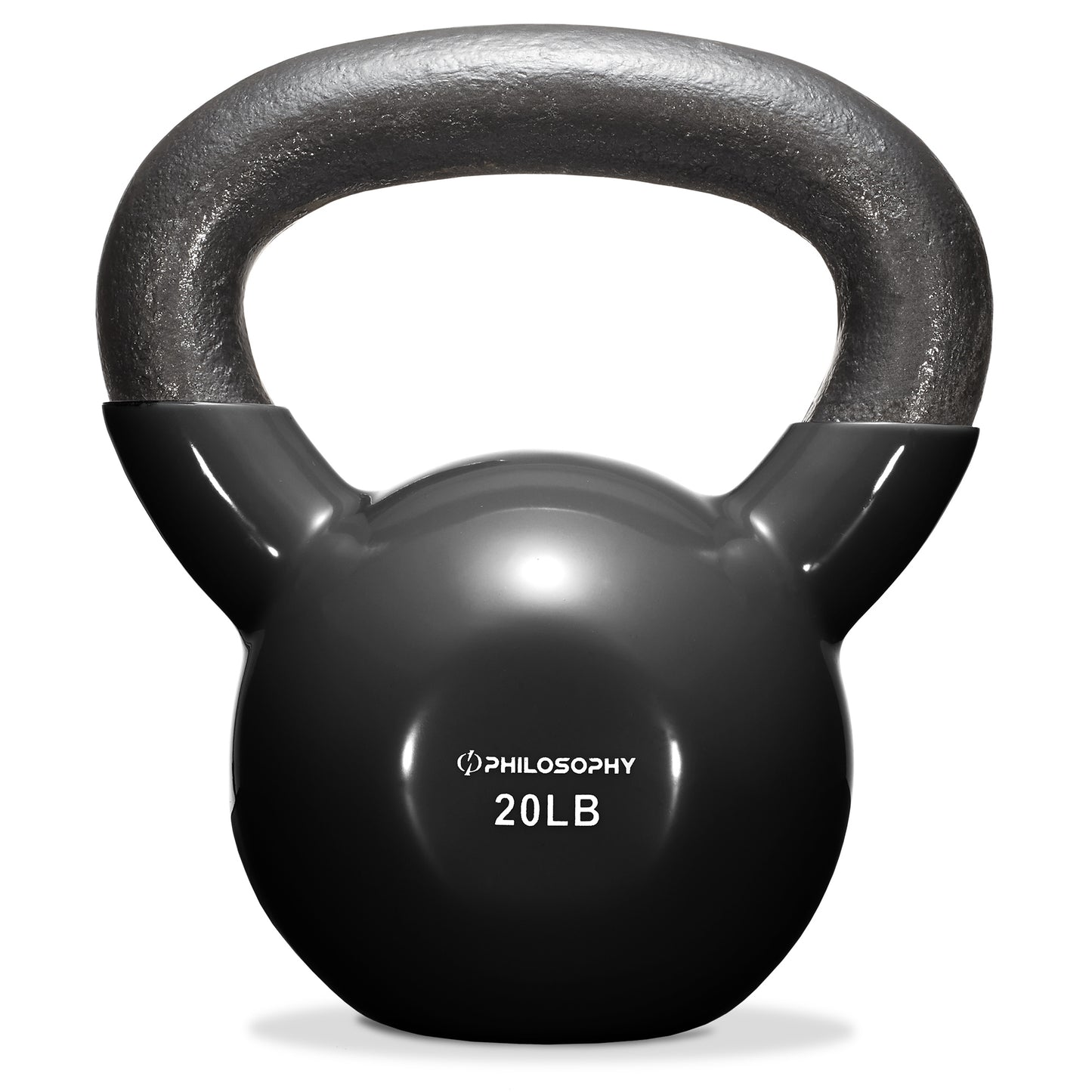 Versatile Vinyl Coated Cast Iron Kettlebells - 5 to 50 Pounds for Ultimate Strength Training