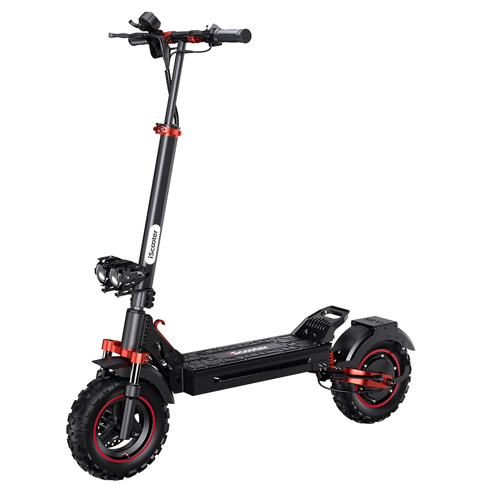 Ix5S Electric Scooter - Powerful 1000W Motor, 15Ah Battery, 60-65KM Range, 11" Folding Moped, Max Load 150Kg - EU Direct