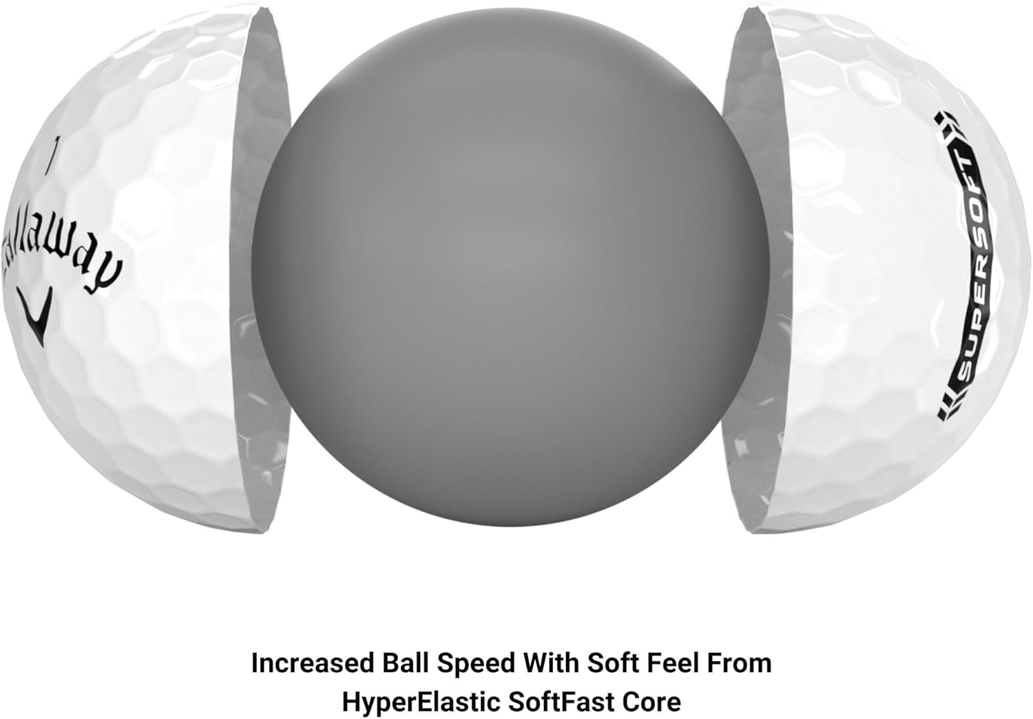 Ultimate Distance & Soft Feel: Golf Supersoft Golf Balls