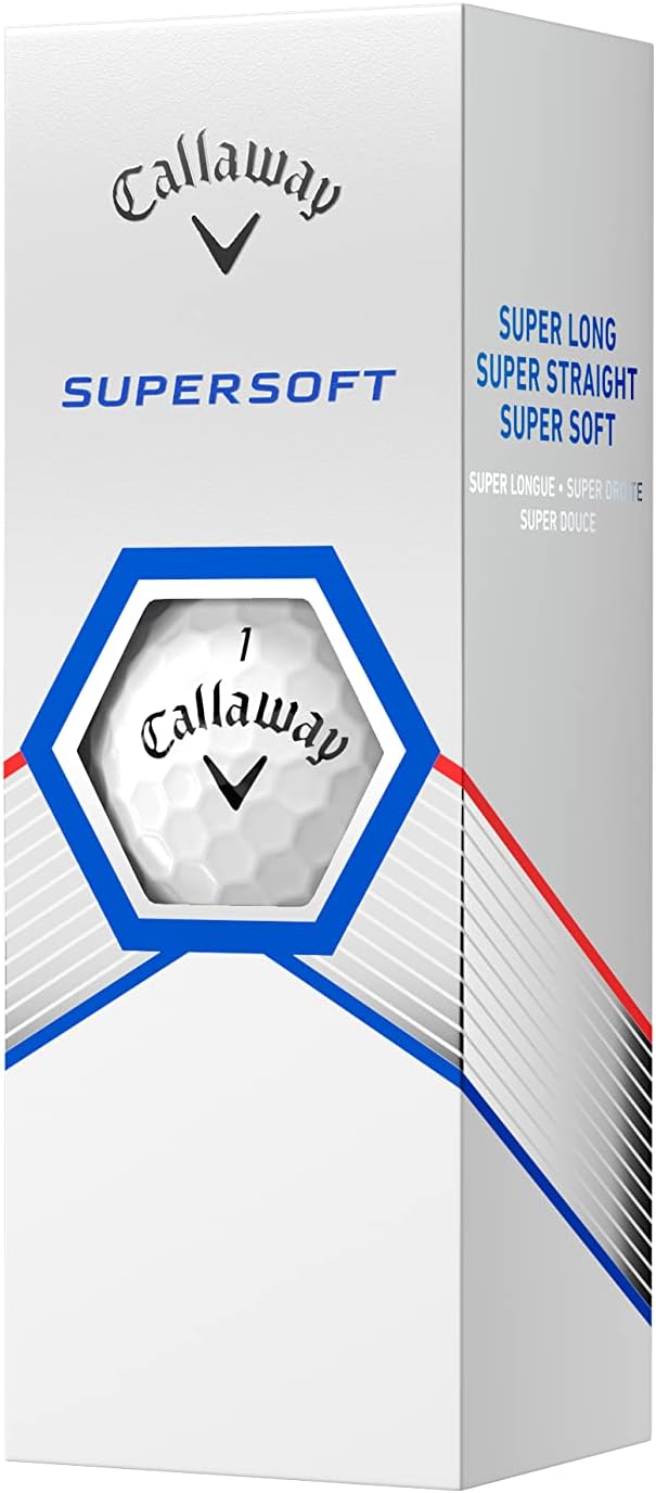 Ultimate Distance & Soft Feel: Golf Supersoft Golf Balls