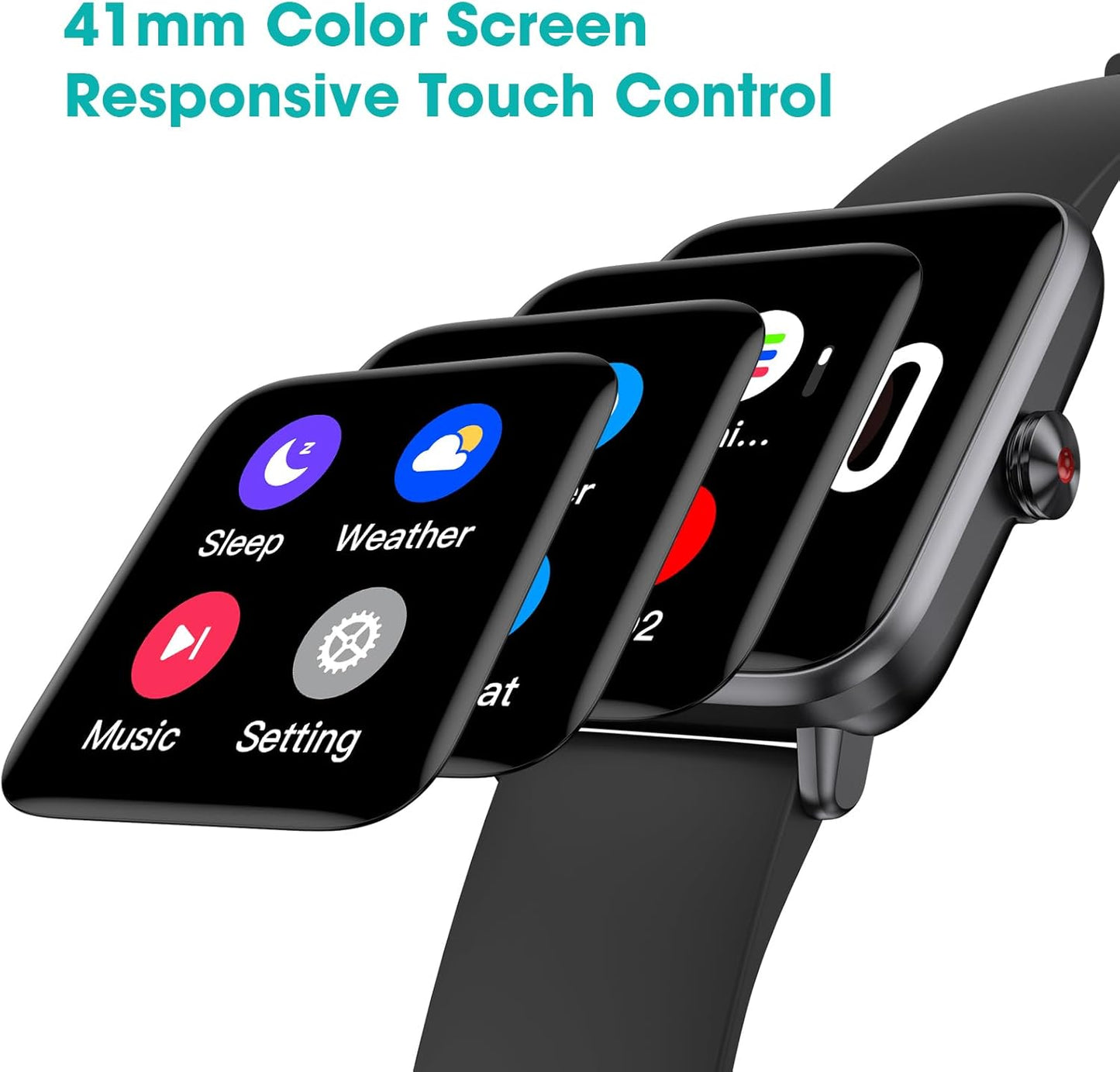 Senior-Friendly Waterproof Pedometer Watch - No App Needed, Step Counter & Sleep Tracker for Active Men & Women