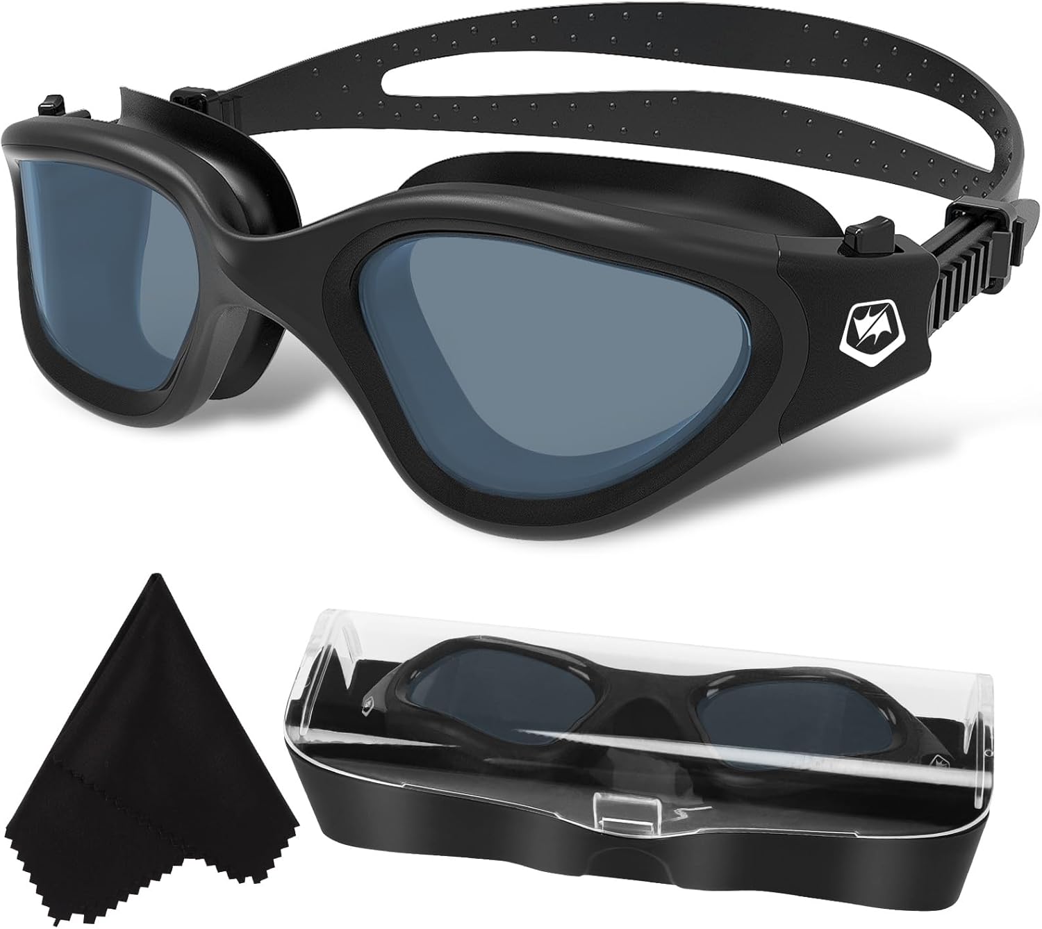 Premium Polarized Swimming Goggles - Anti-Fog, UV Protection, No Leakage, Clear Vision for All Ages