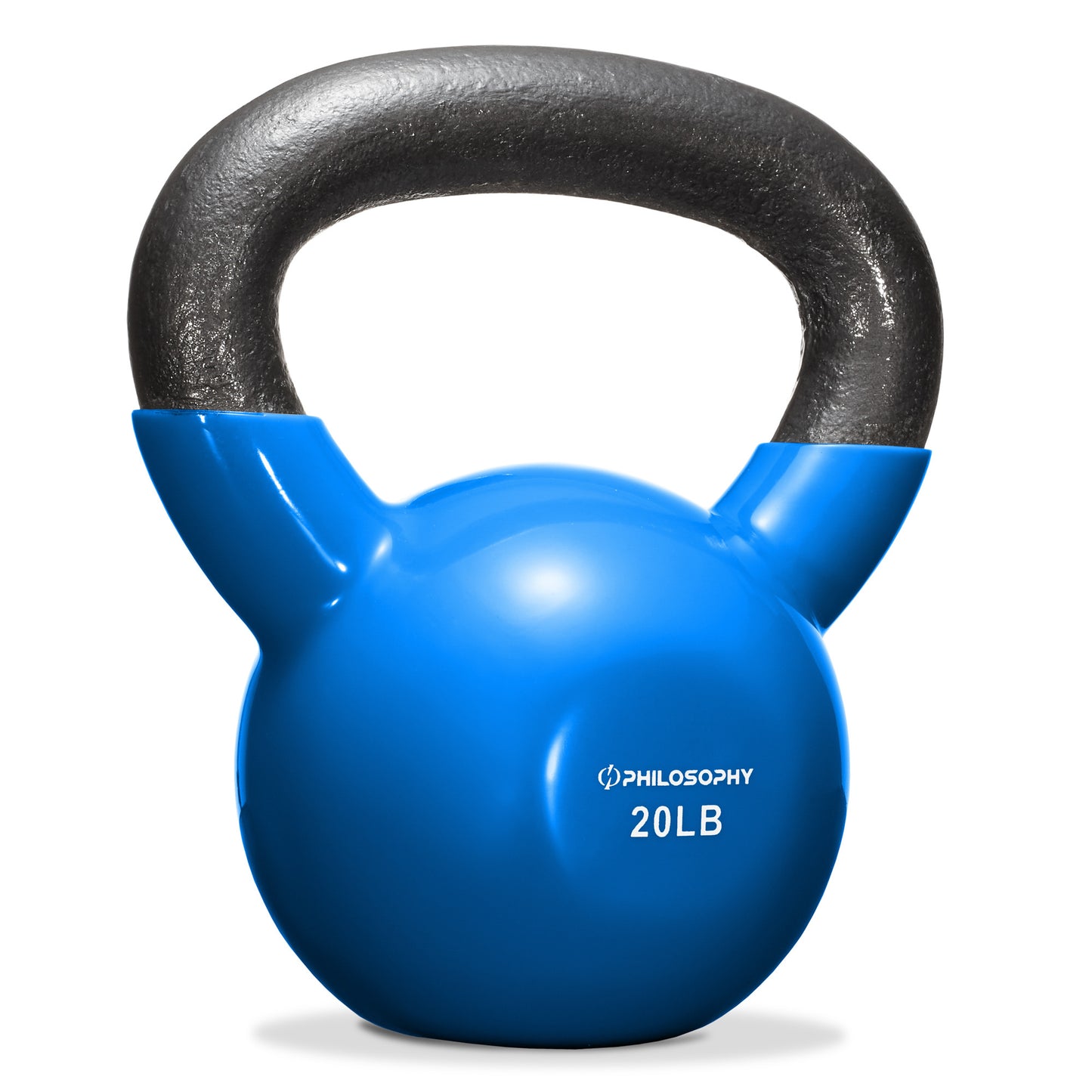 Versatile Vinyl Coated Cast Iron Kettlebells - 5 to 50 Pounds for Ultimate Strength Training