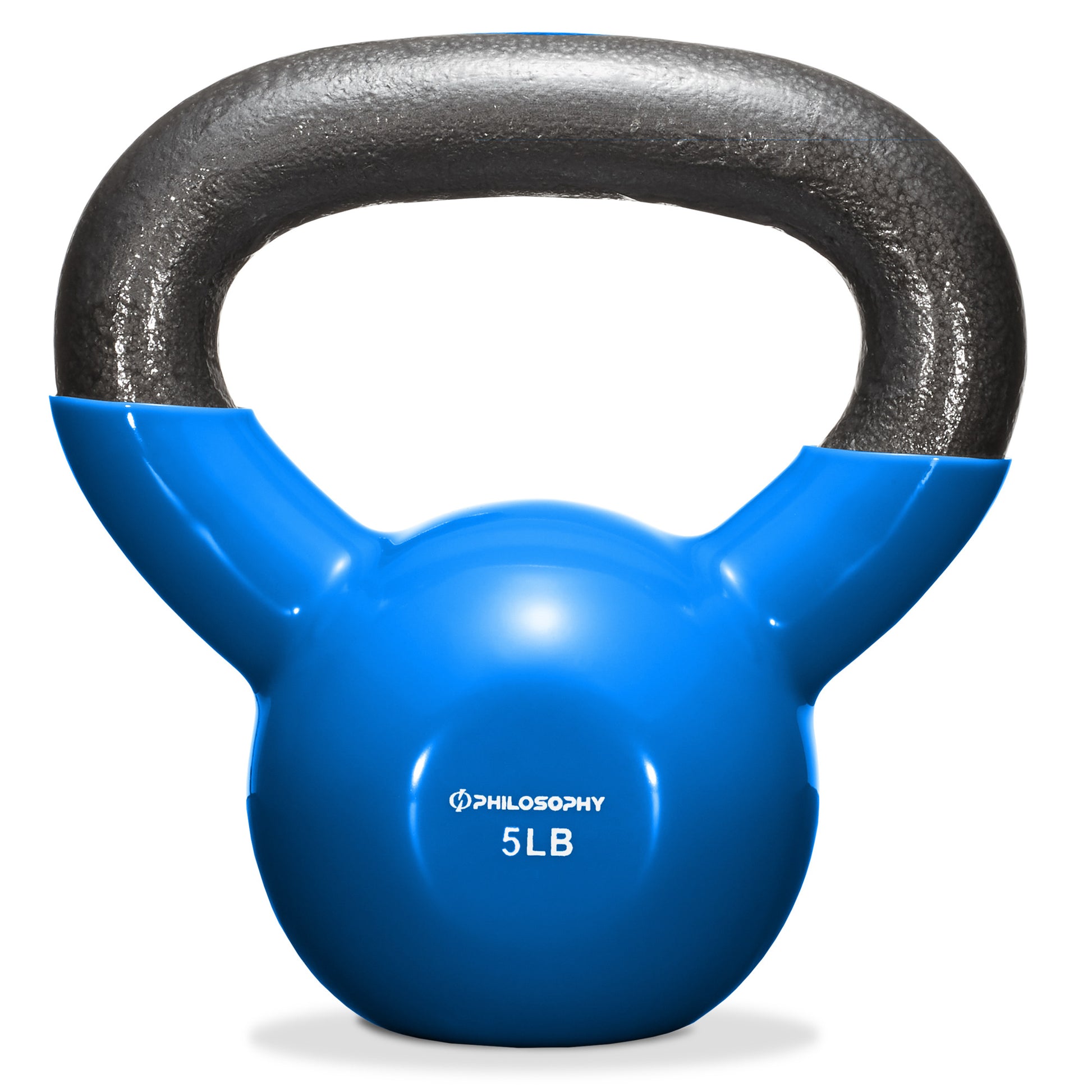 Versatile Vinyl Coated Cast Iron Kettlebells - 5 to 50 Pounds for Ultimate Strength Training