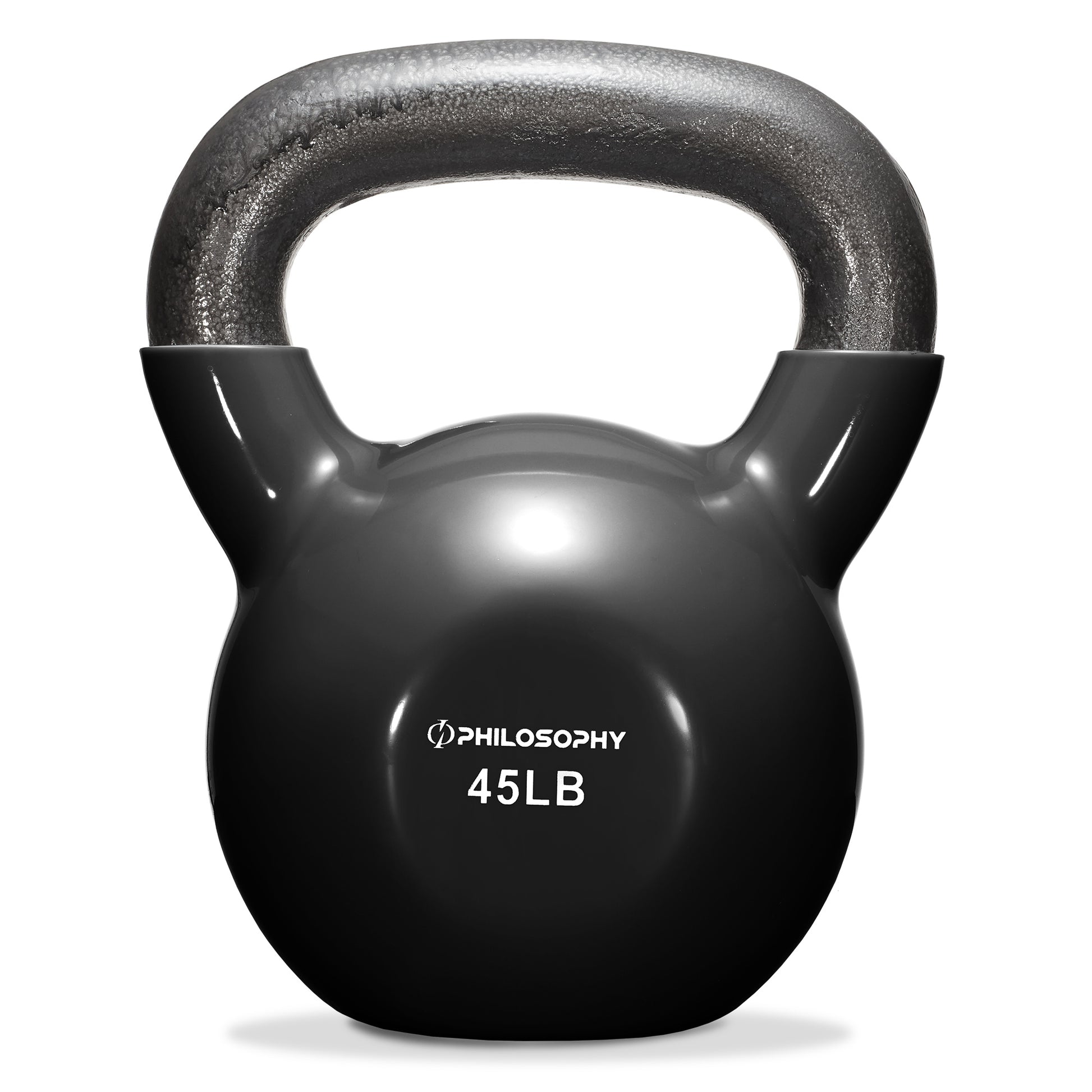 Versatile Vinyl Coated Cast Iron Kettlebells - 5 to 50 Pounds for Ultimate Strength Training