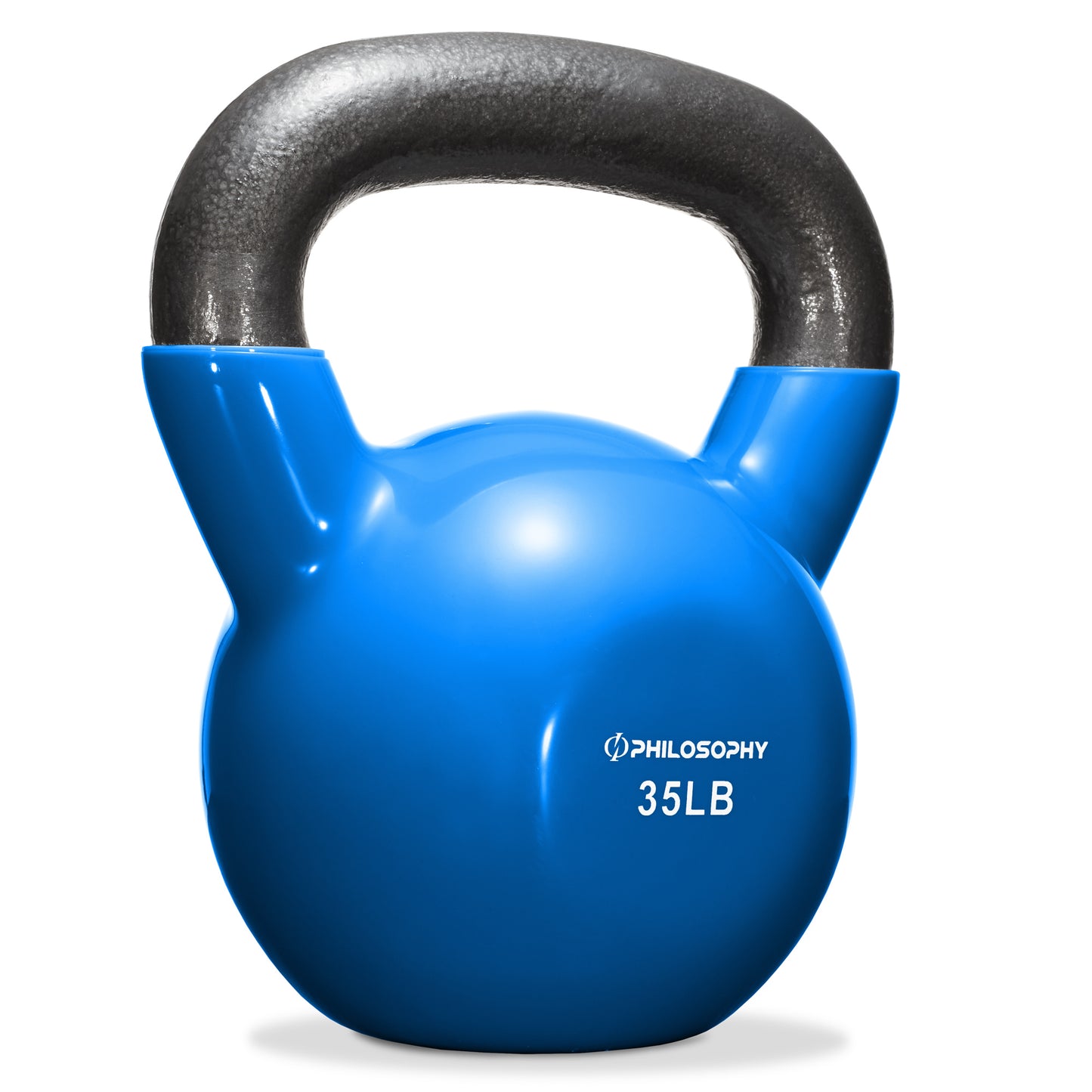 Versatile Vinyl Coated Cast Iron Kettlebells - 5 to 50 Pounds for Ultimate Strength Training