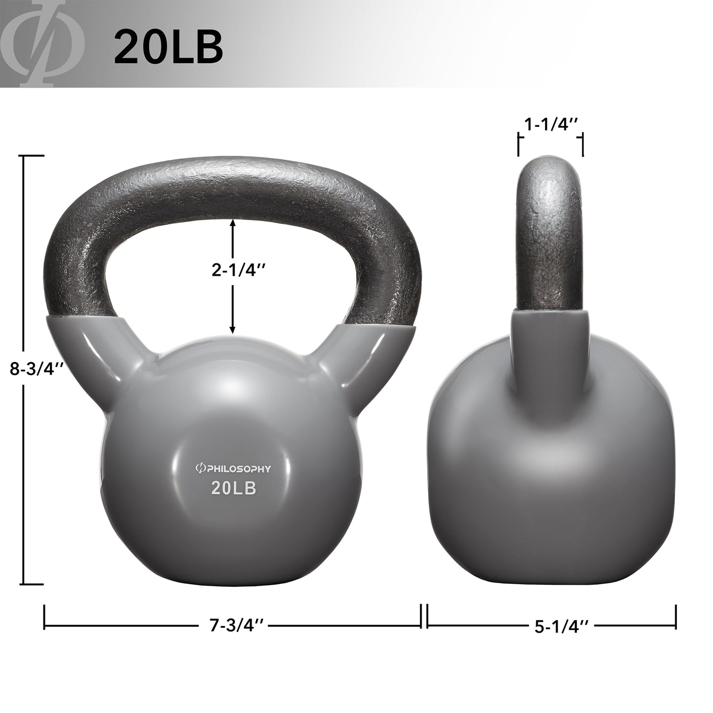 Versatile Vinyl Coated Cast Iron Kettlebells - 5 to 50 Pounds for Ultimate Strength Training