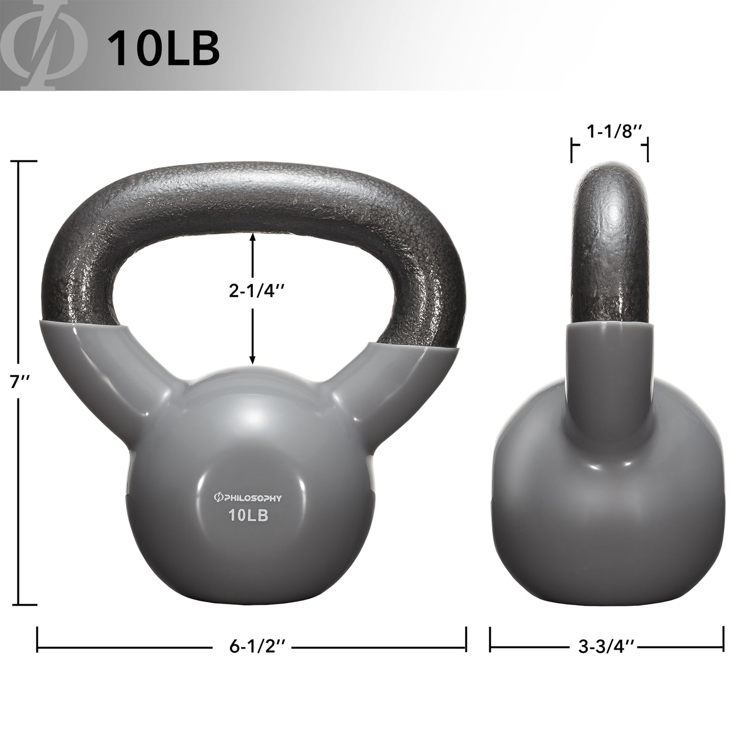 Versatile Vinyl Coated Cast Iron Kettlebells - 5 to 50 Pounds for Ultimate Strength Training