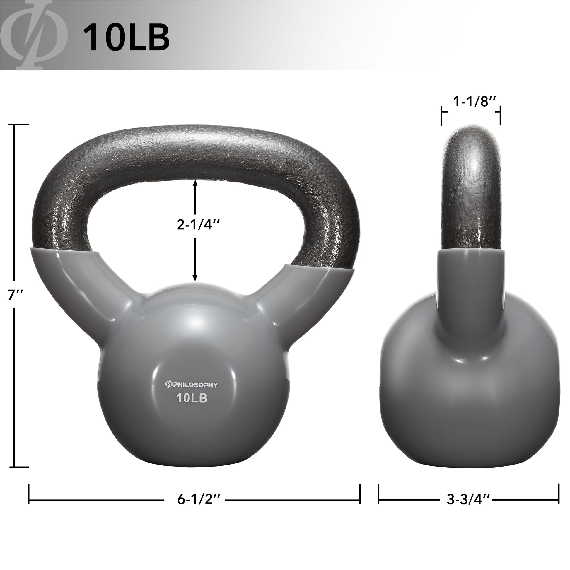 Versatile Vinyl Coated Cast Iron Kettlebells - 5 to 50 Pounds for Ultimate Strength Training