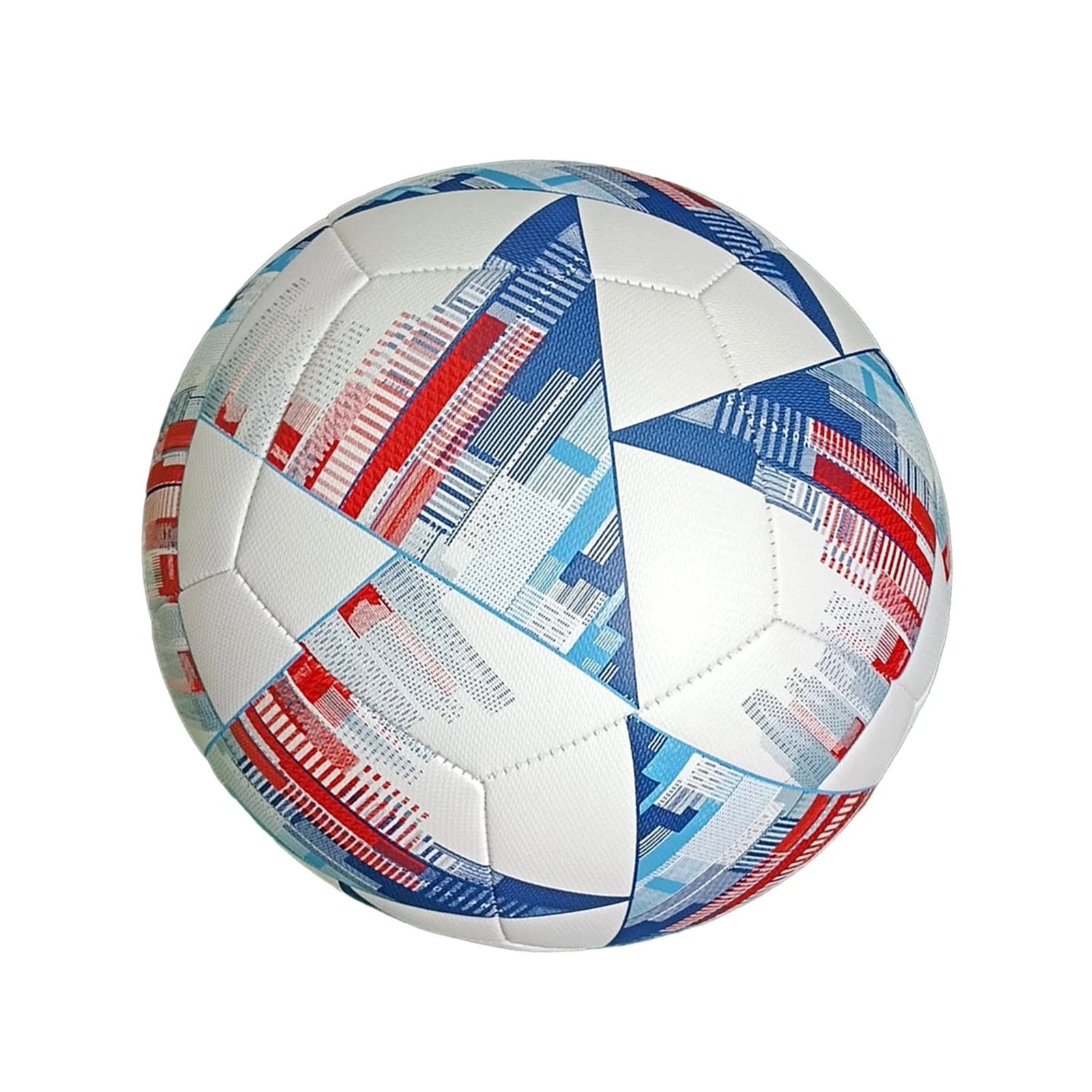 Premium Size 5 Lightweight Soccer Training Ball - Official Match Quality for Games, Competitions, and Schools - Vibrant Multicolor Design