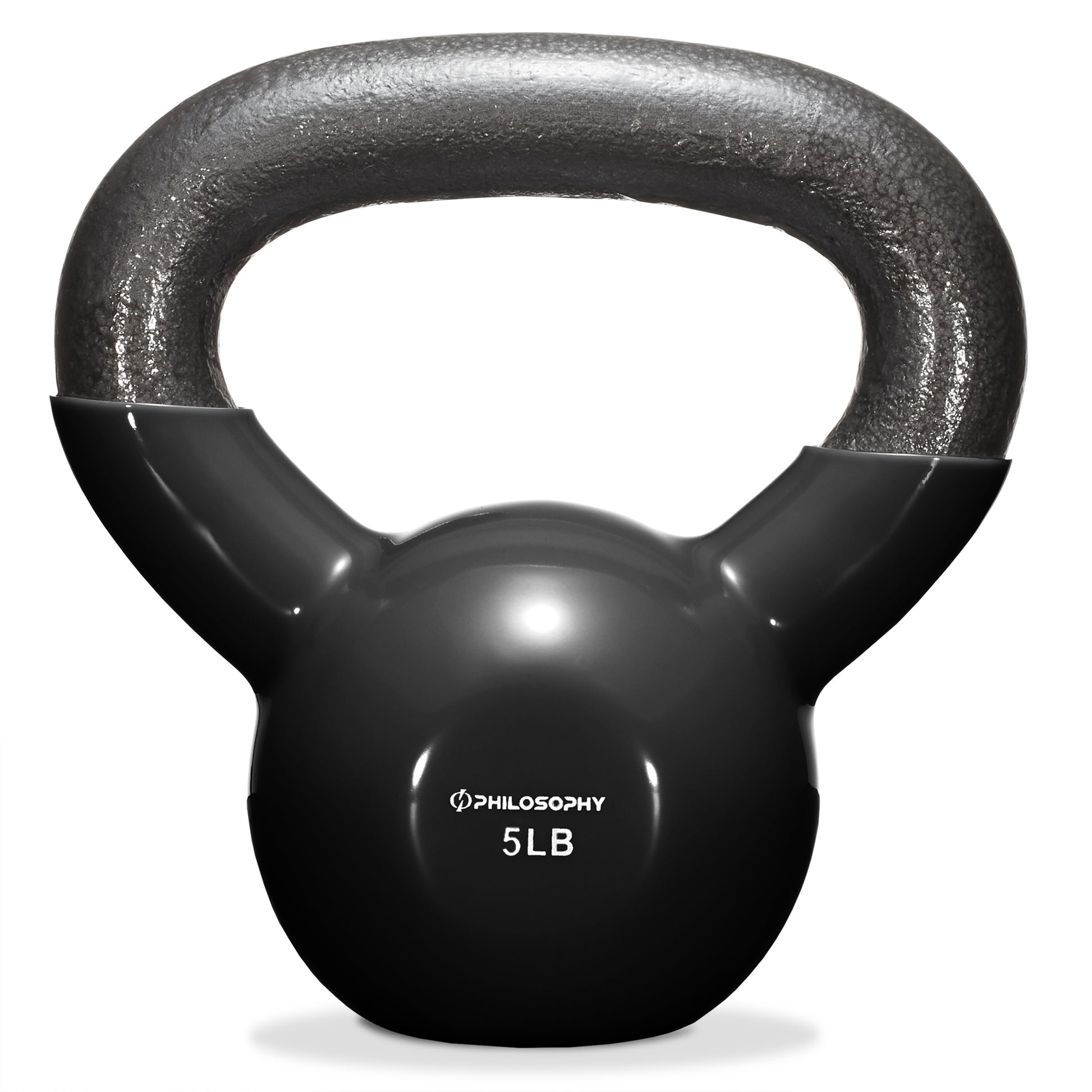 Versatile Vinyl Coated Cast Iron Kettlebells - 5 to 50 Pounds for Ultimate Strength Training