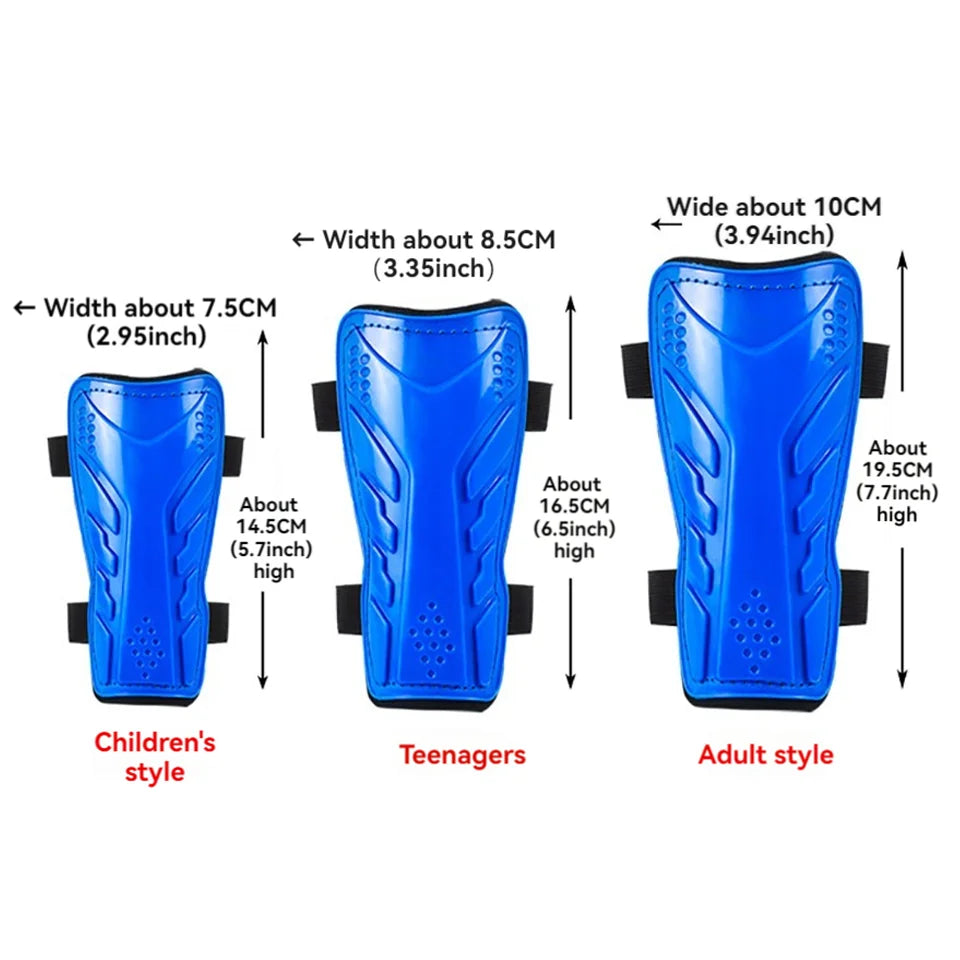 Impact Resistant Football Shin Pads - Ultimate Calf Protection Gear for Soccer Players