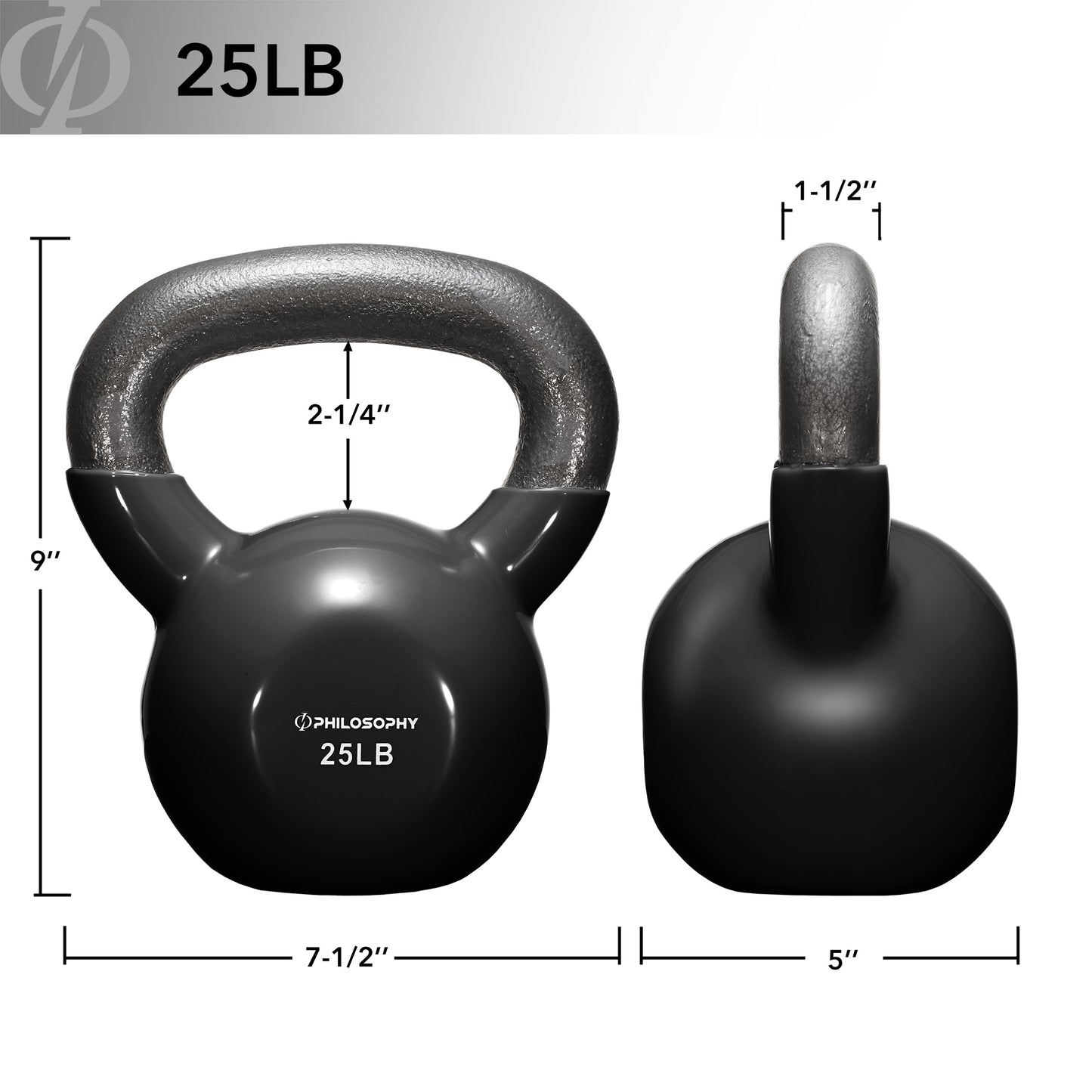 Versatile Vinyl Coated Cast Iron Kettlebells - 5 to 50 Pounds for Ultimate Strength Training