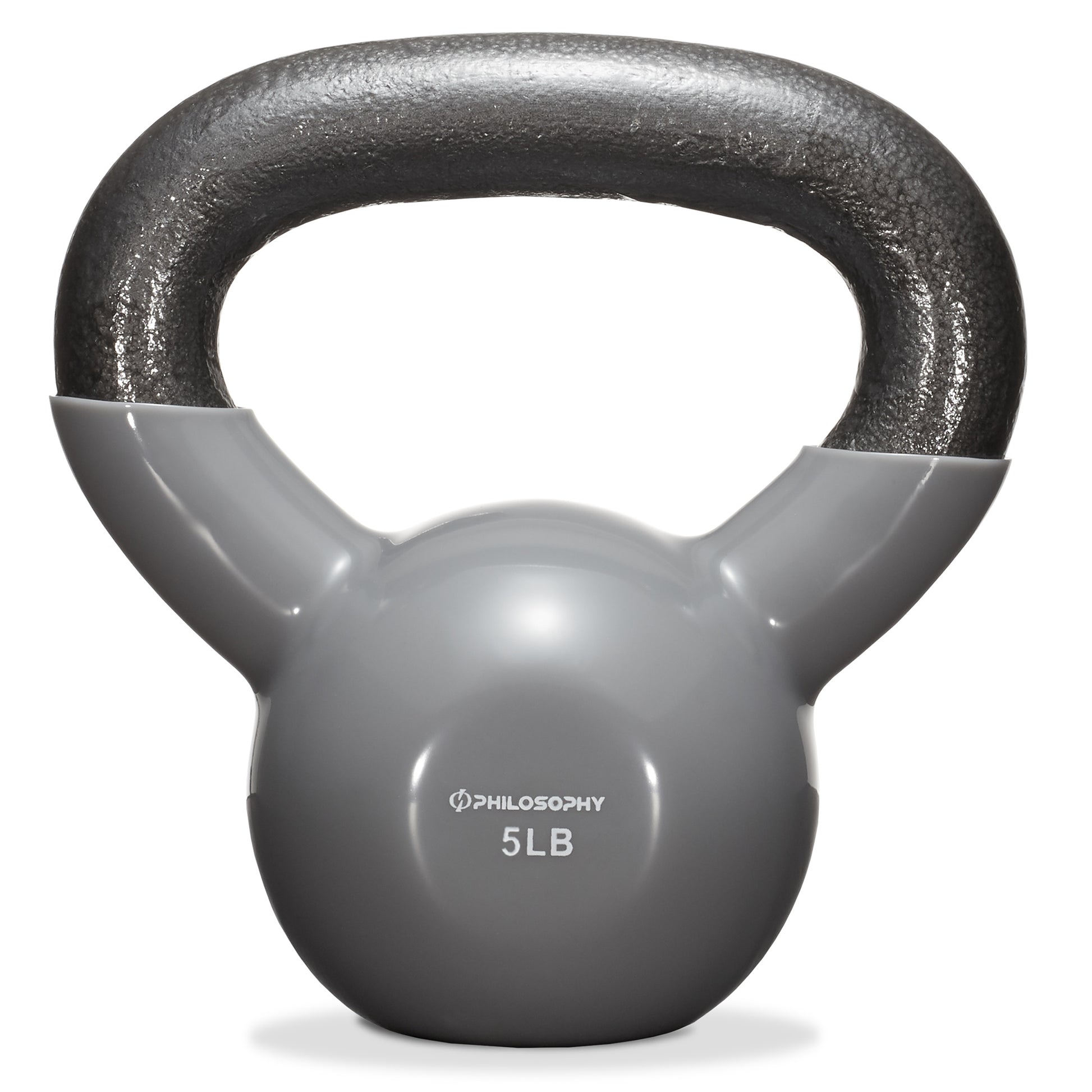 Versatile Vinyl Coated Cast Iron Kettlebells - 5 to 50 Pounds for Ultimate Strength Training