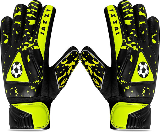 Youth Goalie Gloves with Enhanced Double Wrist Protection - Ultimate Performance and Comfort