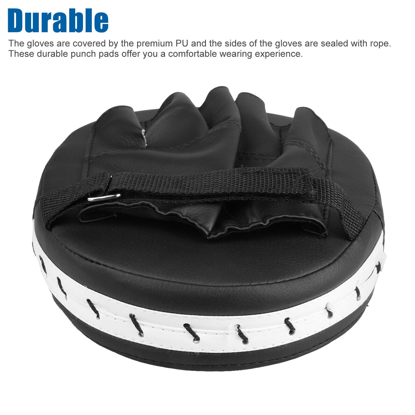 Professional Boxing and MMA Focus Pads - PU Leather Target Mitts for Kickboxing Training (2/4 Pieces)