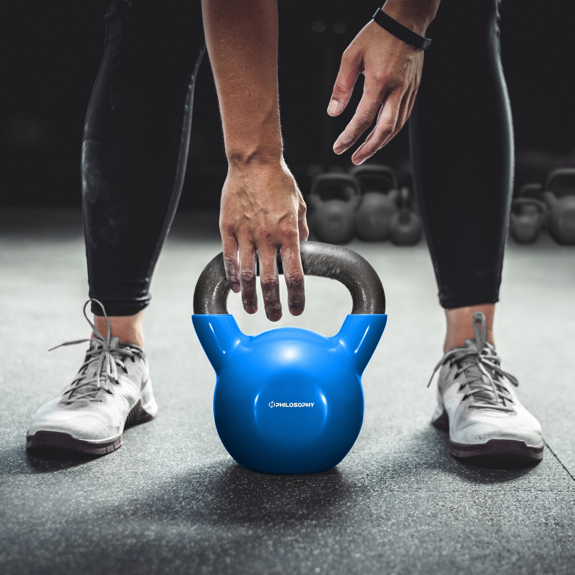 Versatile Vinyl Coated Cast Iron Kettlebells - 5 to 50 Pounds for Ultimate Strength Training