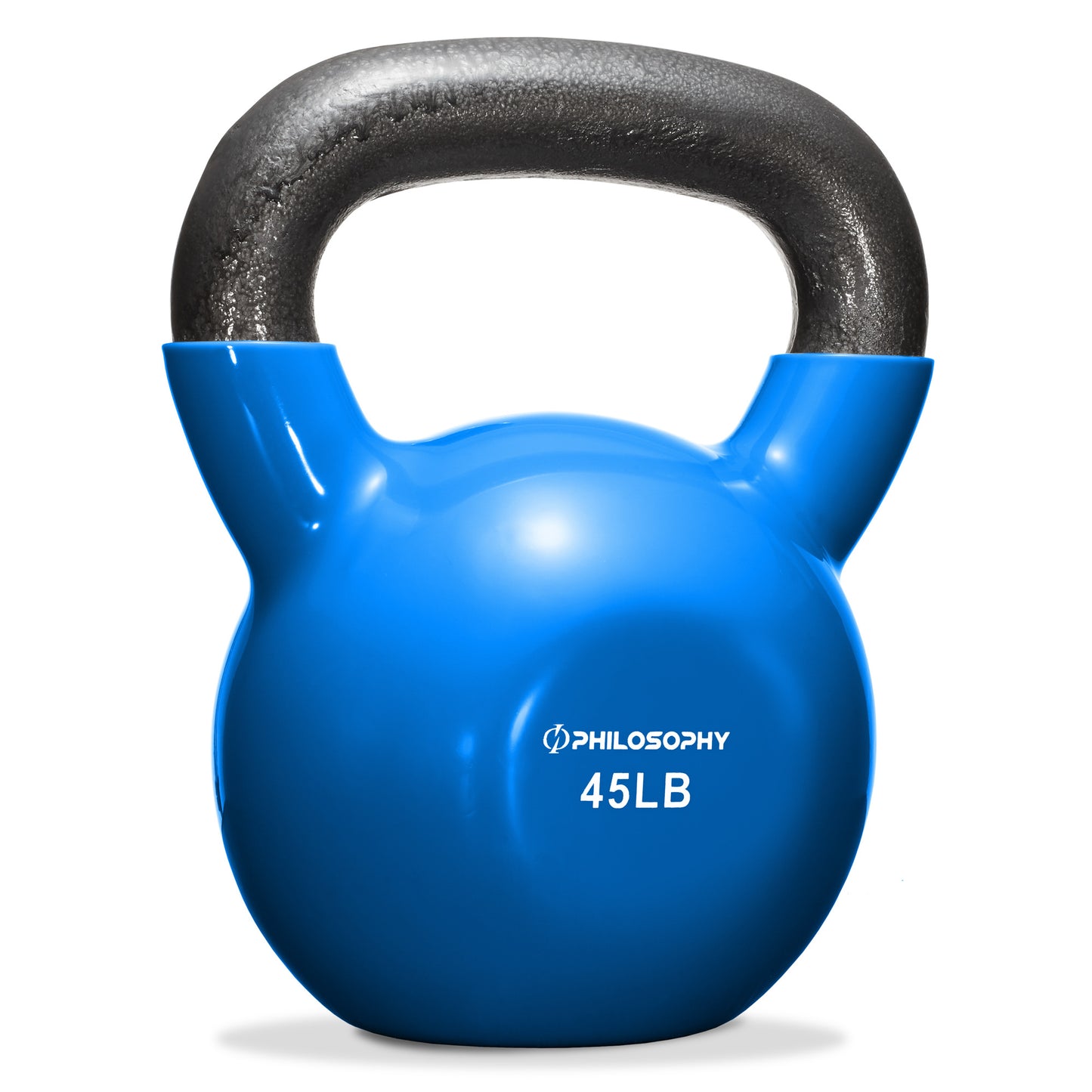 Versatile Vinyl Coated Cast Iron Kettlebells - 5 to 50 Pounds for Ultimate Strength Training