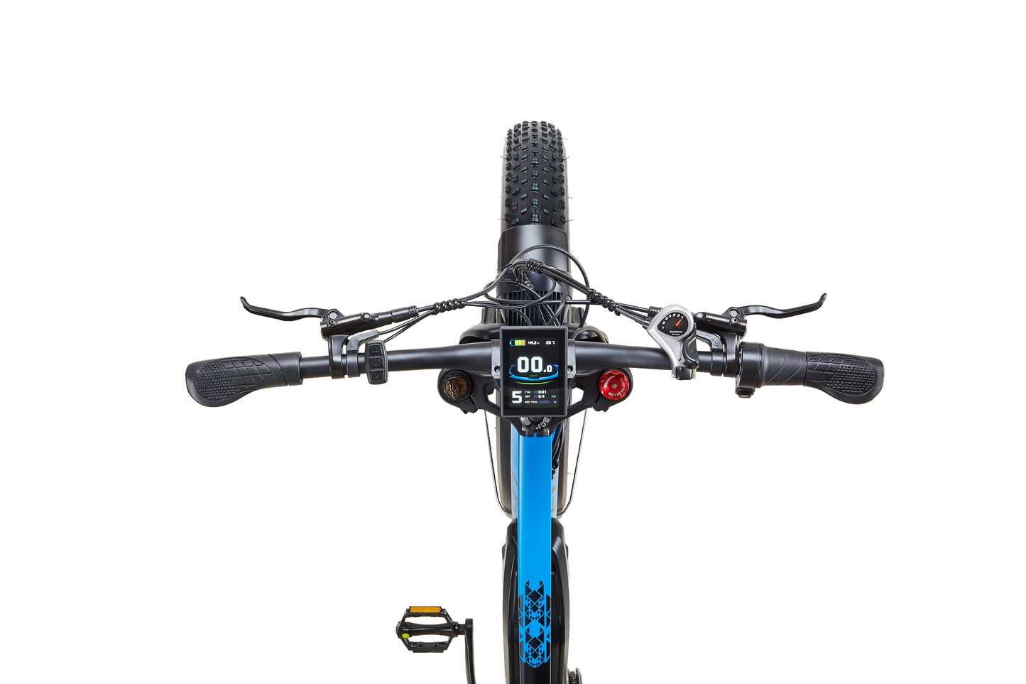 Powerful 3000W Electric Mountain Bike for Adults - 100 Miles Range, 48V 25Ah Battery, All-Terrain 24" Fat Tires
