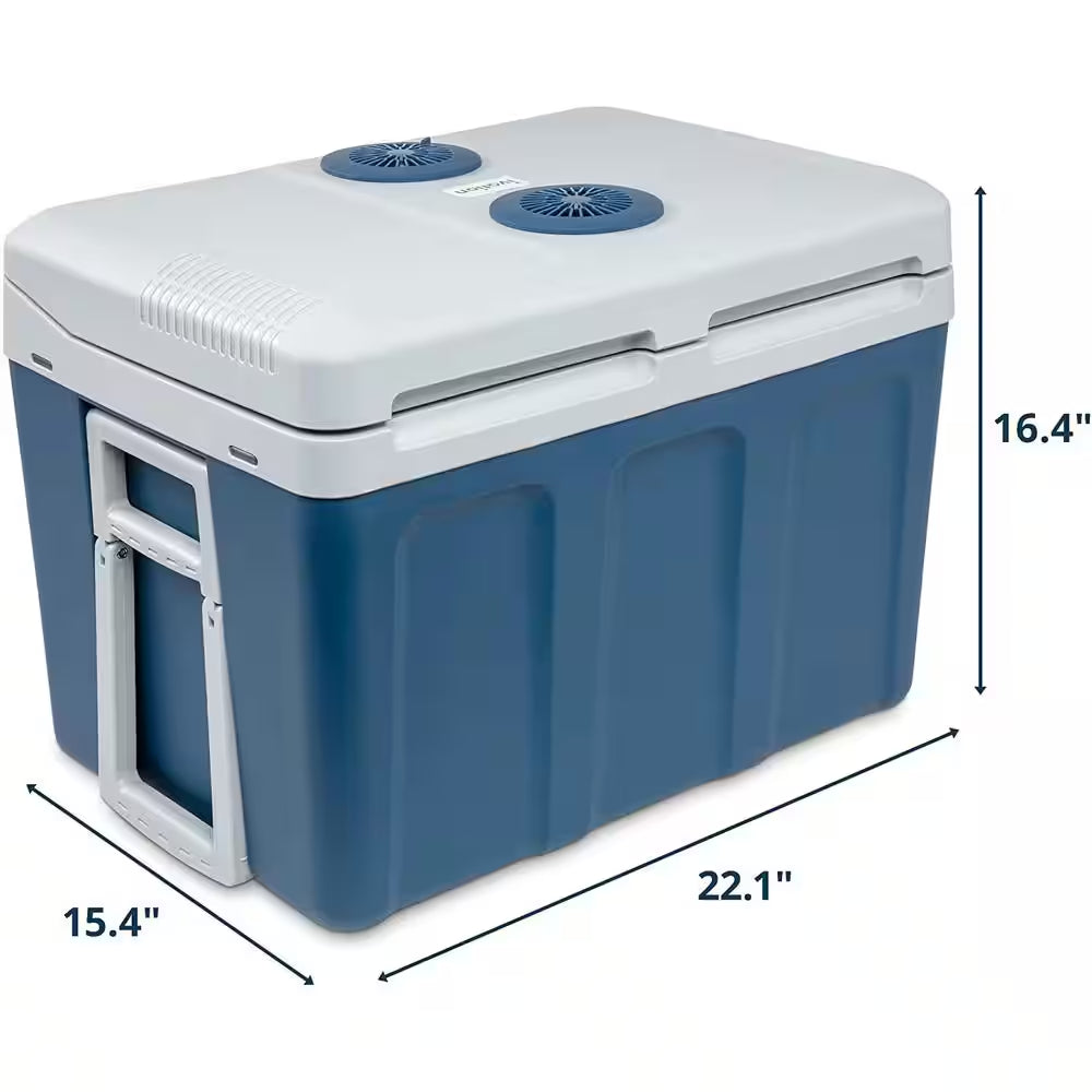45L Electric Thermoelectric Cooler - 12V Car Fridge for Ultimate On-the-Go Refreshment